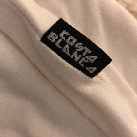 Costa Blanca size small white crop top - Picture 3 of 3